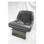 ST F1546 - SİYAH PVC - Forklift Koltuğu, Operatör Koltuğu, İş Makinesi Koltuğu, Çim Biçme Araç Koltuğu